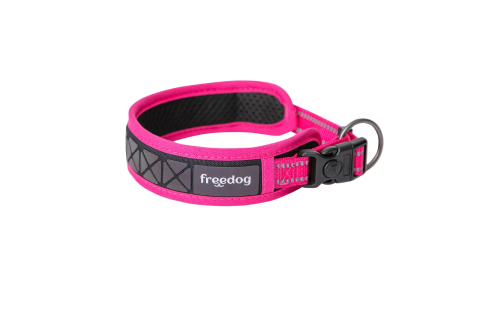 Freedog Boreal Collar FUCHSIA L 25mm x 53-63cm - Zgarda [3]