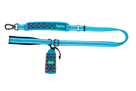 Freedog Boreal Leash Blue Capri L 25 mm x 120/180 cm - Lesa [2]
