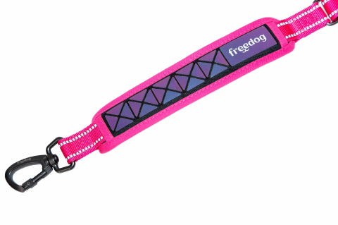 Freedog Boreal Leash Fuchsia S 15 mm x 120/180 cm - Lesa [1]