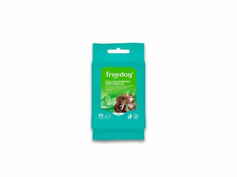 INGRIJIRE - Freedog Cleaning Aloe Vera  25pcs 18 x 20cm - Servetele umede