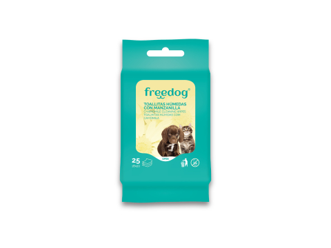 Freedog Cleaning Wipes CHAMOMILLE 25pcs 18 x 20cm - Servetele umede [3]