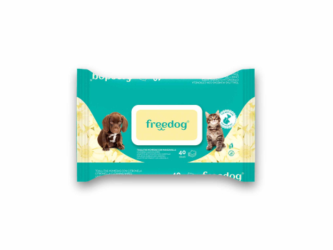 Freedog Cleaning Wipes CHAMOMILLE 25pcs 18 x 20cm - Servetele umede [2]