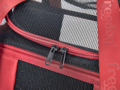 Freedog Denver Premium Pet Carrier RED 50.5 x 23.5 x 35cm - Geanta de Transport [3]