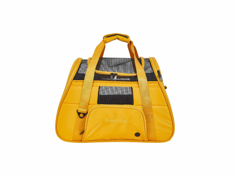 Freedog Denver Premium Pet Carrier YELLOW MUSTARD 50.5 x 23.5 x 35cm - Geanta de Transport [0]
