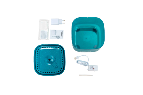 Freedog Freeflow Automatic Water Fountain for Cats and Dogs 3L - BLUE [1]