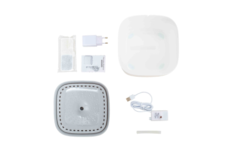 Freedog Freeflow Automatic Water Fountain for Cats and Dogs 3L - WHITE [1]