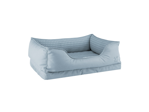 CAINI - Freedog Glacial Bed LIGHT BLUE S 66 x 51 x 23 cm - Pat