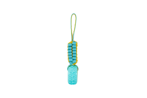 Freedog Kinzo Wheel Teether YELLOW AND TURQUOISE 30 x 8,3 x 4cm [1]