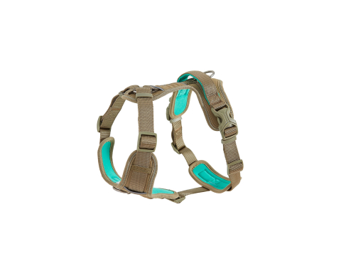 CAINI - Freedog Limitless Harness BEIGE M 25mm x Neck 40/53cm Chest 48/68,5cm