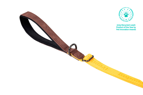 Freedog Linum Adjustable Leash YELLOW SUNRISE S 15mm x 120/180cm [1]