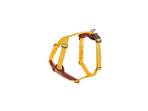 CAINI - Freedog Linum Harness YELLOW SUNRISE L 25mm x Neck 40/55cm Chest 60/90cm