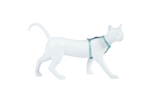 Freedog Reflective Cat Harness BLUE 10mm x 19/30cm - Ham [1]