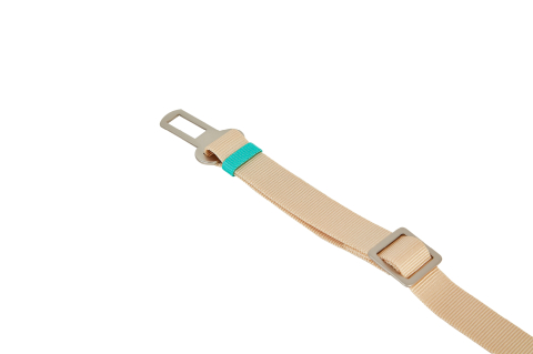 Freedog Saferide PRO Elastic Seat Belt Beige 25 mm x 55/68 cm - Centura de siguranta [2]