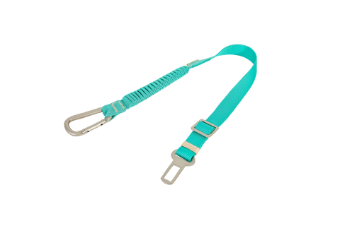 Freedog Saferide PRO Elastic Seat Belt TURQUOISE 25 mm x 55/68 cm - Centura de siguranta [1]