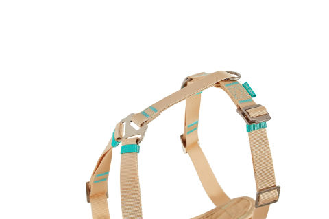 Freedog Saferide PRO Safety Harness Special for Cars BEIGE M 20mm [3]