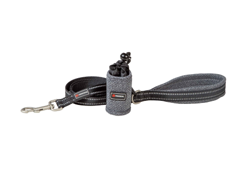 Freedog Shiva Leash GREY L 25mm x 120cm - Lesa [2]