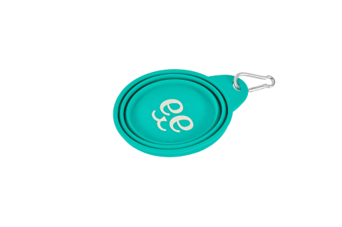 Freedog Silicone Collapsible Bowl TURQUOISE 400ML [2]