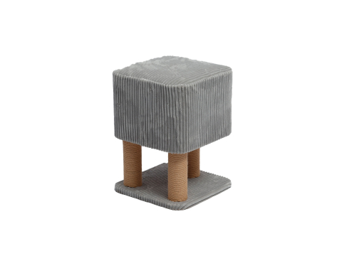 Freedog Sit & Scratch Cat Tree GREY 35 x 35 x 47cm [2]