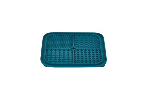 CAINI - Freedog Smooth Mat Multiplay BLUE TEAL 20 x 20 cm