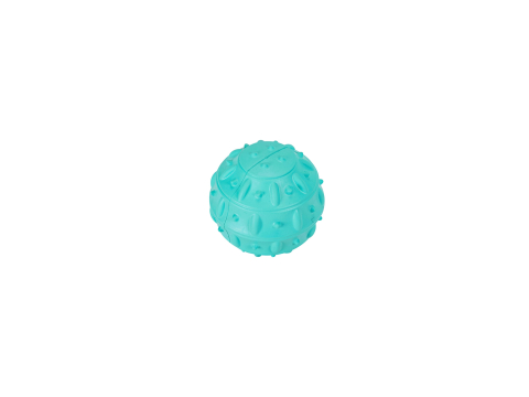 Freedog Teak Snack Ball Rubber Toy TURQUOISE 8CM [1]