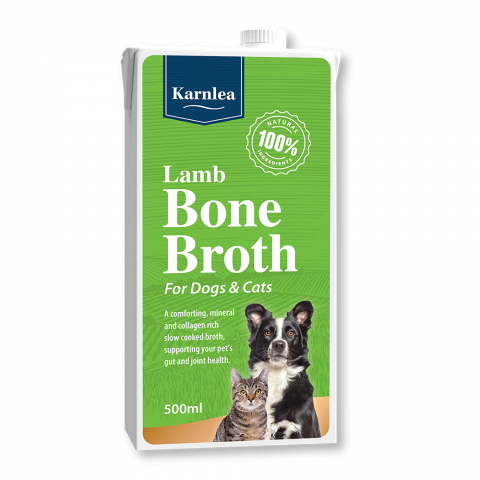 CAINI - Karnlea LAMB Bone Broth / Supa oase de MIEL 500ml