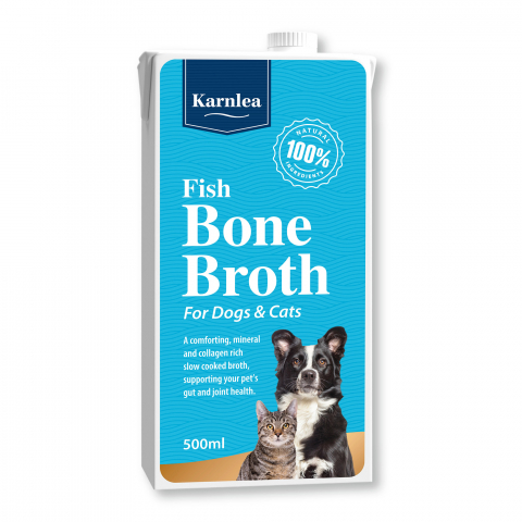 PISICI - Karnlea Fish Bone Broth ( Supa de oase de peste) 500ml