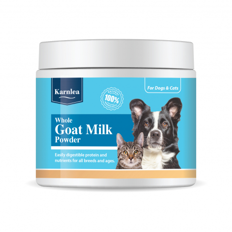 CAINI - Karnlea Goat Milk Powder 200g (Lapte praf integral de capra pentru caini si pisici)