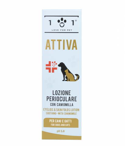 PISICI - LINEA Lotiune Perioculara Caini si Pisici cu Musetel 100ml