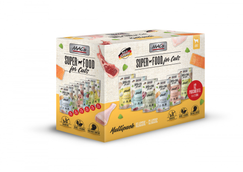 HRANA UMEDA - MAC's CAT Pouch Multipack CLASSIC 12x100g