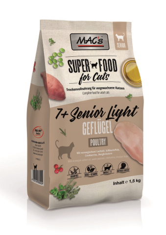 HRANA USCATA - MACs Cat 7 Senior Light Poultry 1.5kg