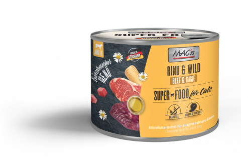 PISICI - MACs Cat Gourmet Beef and Game 200g