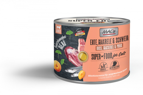 PISICI - MACs Cat Gourmet Duck Mackerel and Pork 200g