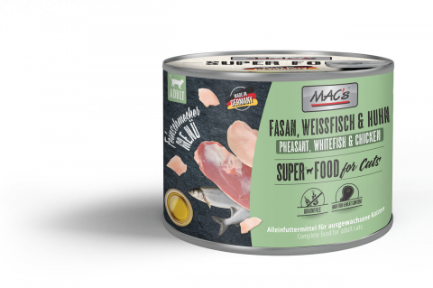 PISICI - MACs Cat Gourmet Pheasant Cod and Chicken 200g