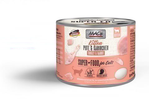HRANA UMEDA - MACs Cat Kitten Turkey and Rabbit 200g