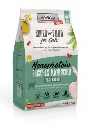 PISICI - Macs Cat Mono Fresh Rabbit 7kg (Iepure)