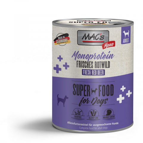 Conserve - MACs Dog Mono fresh Red Deer 800g