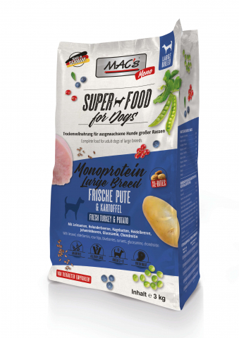 CAINI - MACs Dog Mono Large Breed 3kg