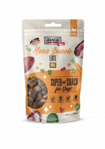 RECOMPENSE - MACs Dog Mono Snack Duck 100g
