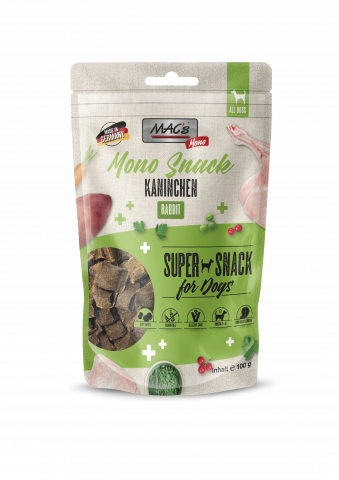 CAINI - MACs Dog Mono Snack Rabbit 100g