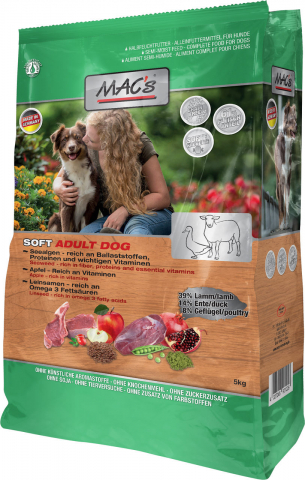 CAINI - MACs Dog Soft Miel 1,5 kg