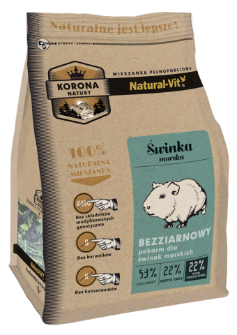 ROZATOARE - Natural Crown Porcusor De Guineea Hrana Amestec - 750G