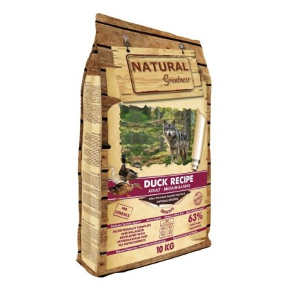 CAINI - Natural Greatness Dog Duck Recipe All Age Medium and Large 10kg