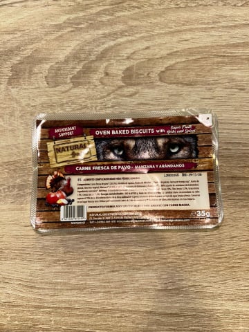 RECOMPENSE - Natural Greatness Mini Snack Antioxidant Support Oven Baked Biscuits 35g (Suport Antioxidant)