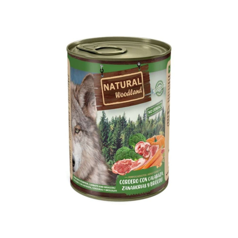 Plicuri - Natural Woodland Miel, Dovleac, Morcovi, Brocoli 400G