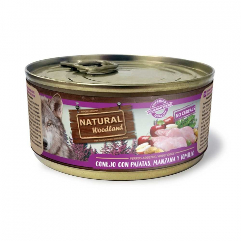 Conserve - NATURAL WOODLAND WDF RABBIT WITH POTATOES APPLE AND THYME 170G