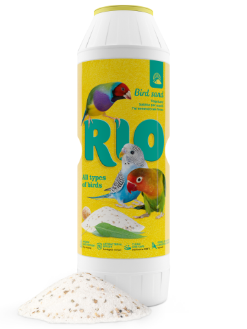 HRANA - Nisip pentru pasari, cu extract de eucalipt, Rio, 2 kg