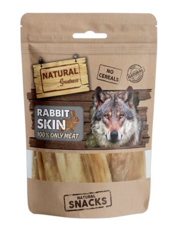 CAINI - OM SNACK NATURAL GREATNESS RABBIT SKIN 70G