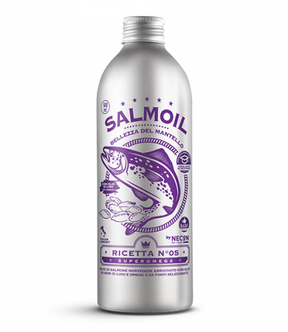 INGRIJIRE - Salmoil Reteta No. 5 Superomega 50ml (Ulei de somon) Piele si blana stralucitoare