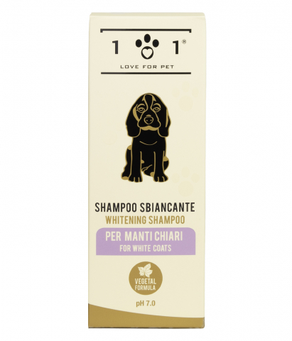 CAINI - LINEA Sbiancante Sampon Câini Blană Albă 250ml