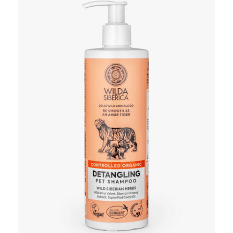 CAINI - Sampon pentru caini si pisici Wilda Siberica Descalcire 400ml